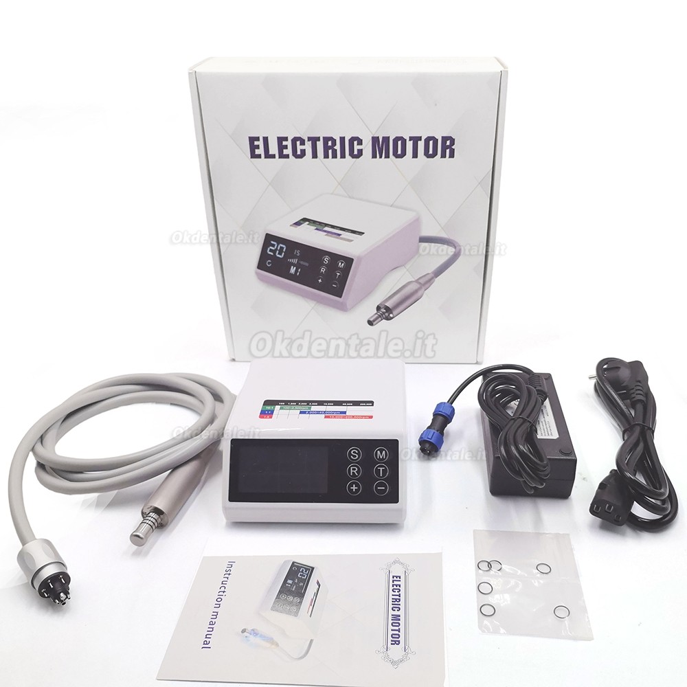 Micromotore elettrico dentale senza spazzole 16:1 / 1:1 / 1:5 con luce LED